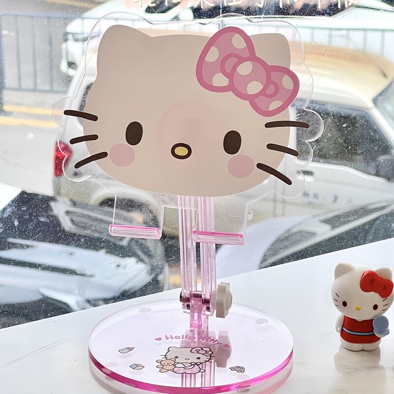 Подставка для телефона Hello Kitty, настольная, акрил, регулируемая, декор для офиса