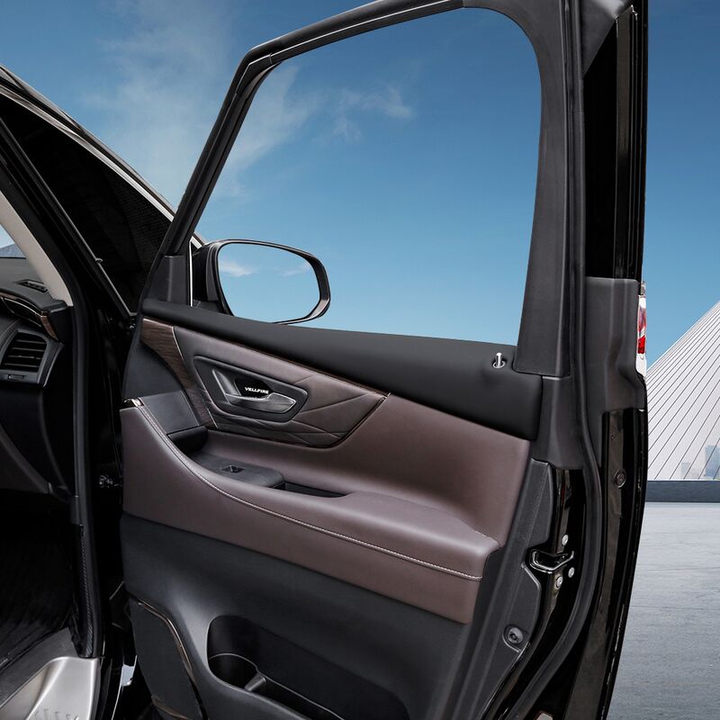 Накладки на подлокотники передних дверей Toyota Alphard / Vellfire 40 серии Lehuo, ABS и кожа, 2 шт.