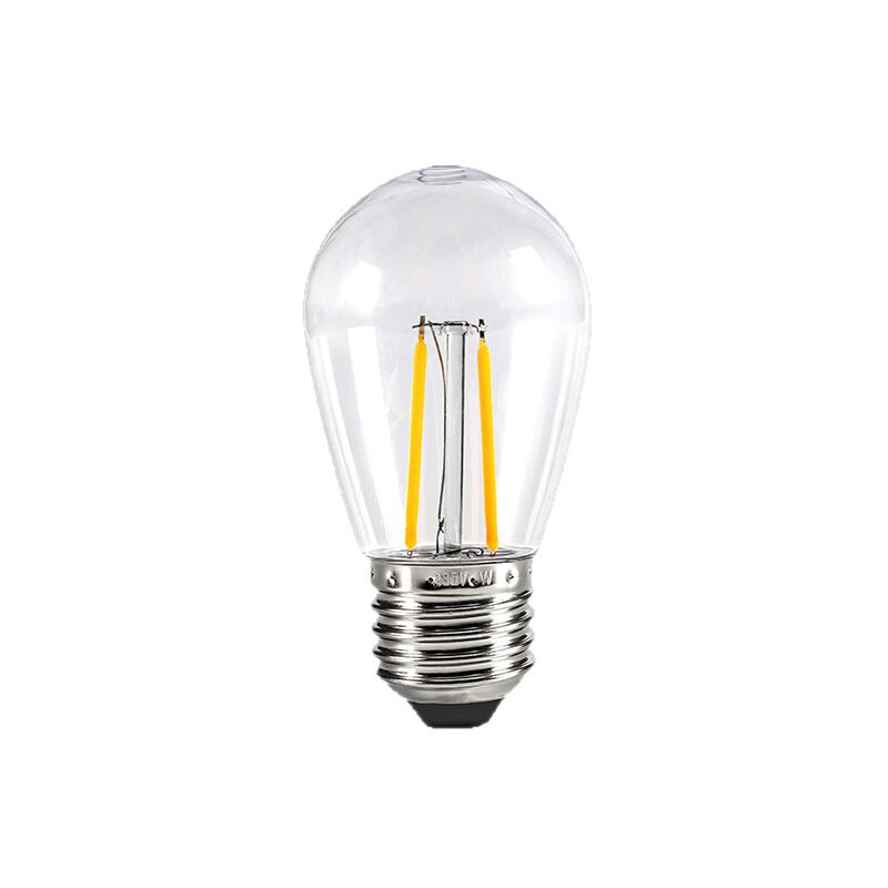 Филаментная LED-лампа Эдисона Mujiang S14 E26/E27, колба из PC, IP65, для уличных гирлянд и кемпинга