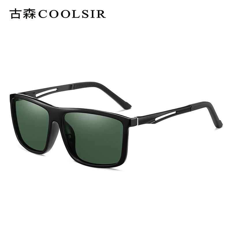 Солнцезащитные очки мужские Coolsir 6152, поляризация, оправа TR90 с металлом, квадратная форма, UV400
