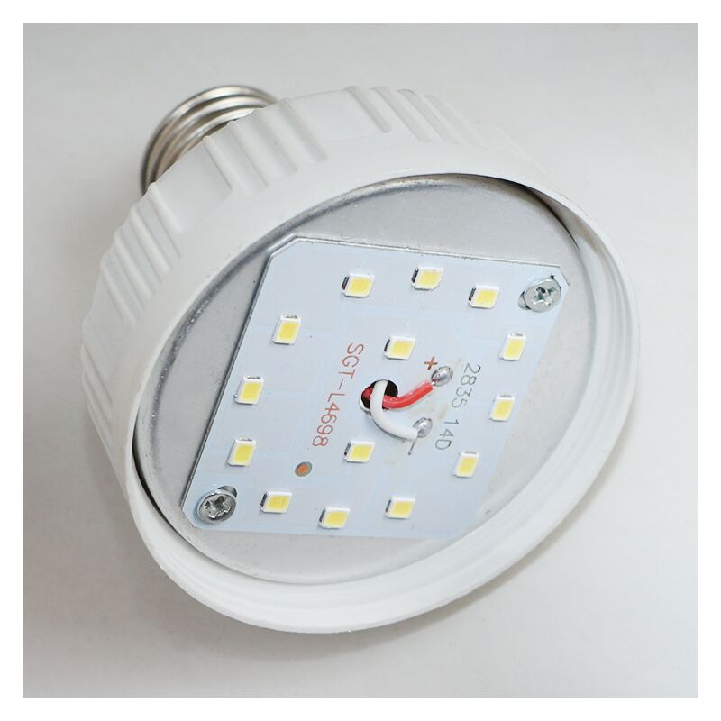 LED-лампа цилиндрическая Jiasite E27/B22, 5–50 Вт, SMD 2835, энергосберегающая, для дома