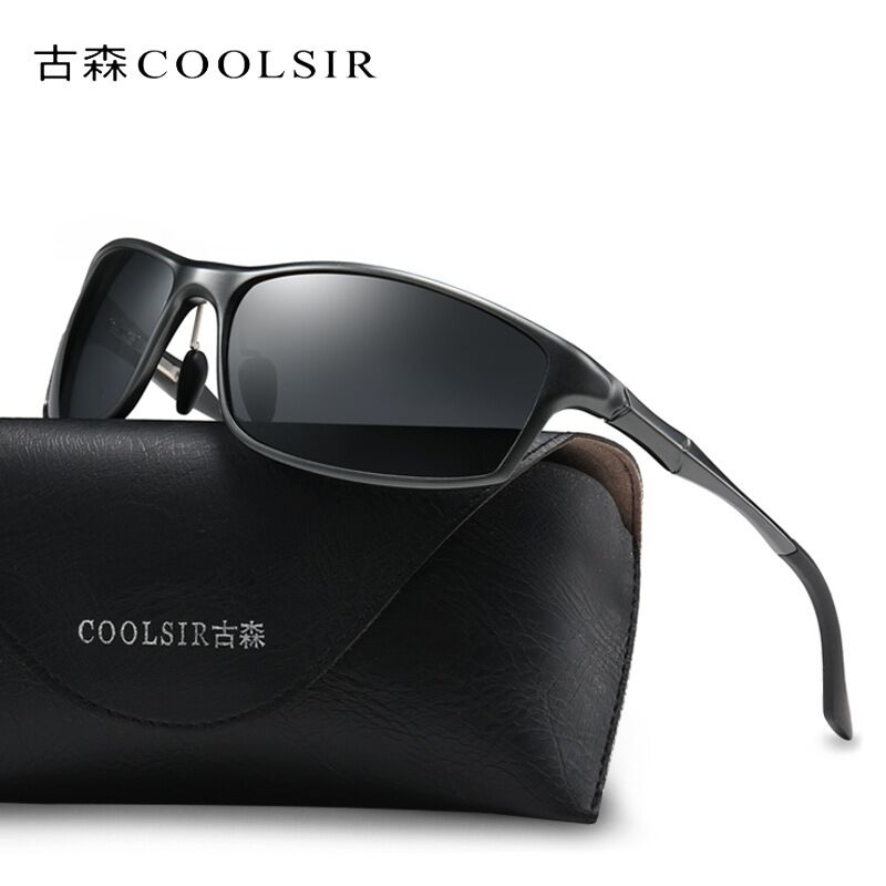 Солнцезащитные очки мужские Coolsir 6535, поляризация, оправа из алюминиево-магниевого сплава, UV400