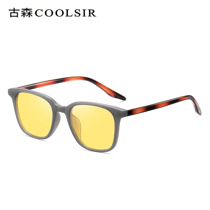Солнцезащитные очки COOLSIR LX11202 в квадратной оправе, ретро, UV400, унисекс, 5 цветов