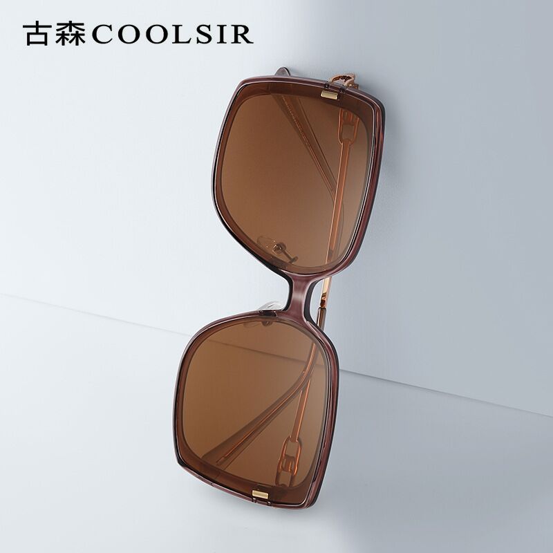 Женские поляризационные солнцезащитные очки Coolsir CY3415, линзы TAC, UV400, квадратная оправа