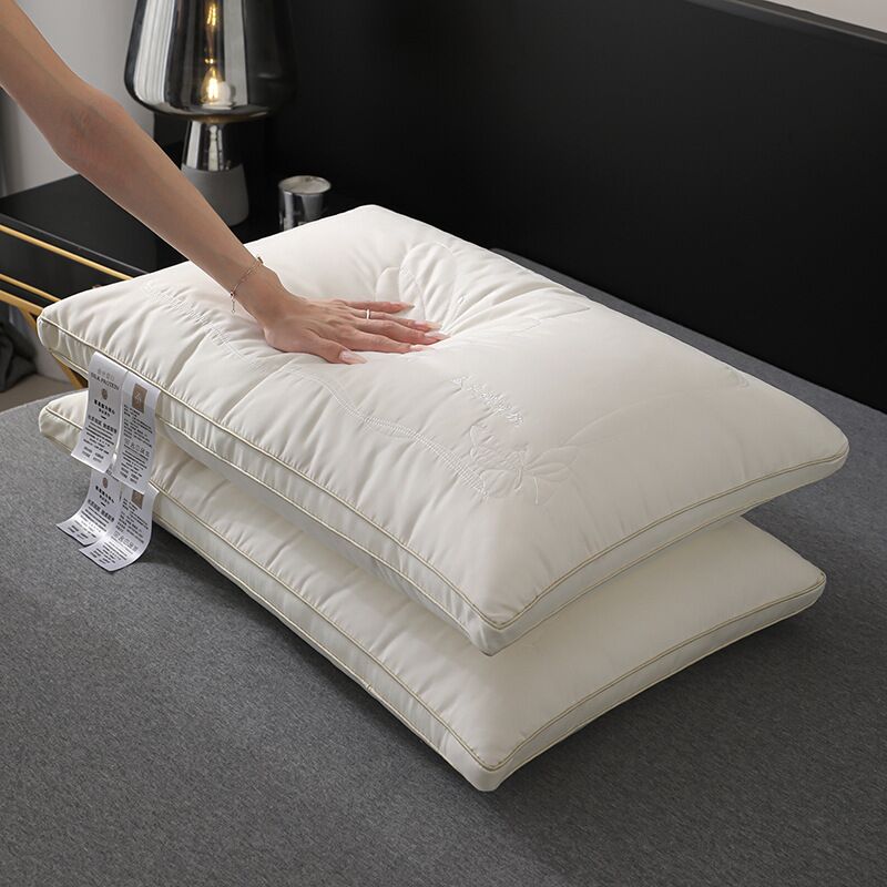 Подушка MM BEDDING 48×74 см, стёганая, наполнитель 3D-волокно, для поддержки шеи, высокая/средняя/низкая