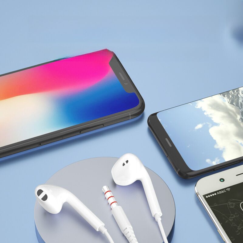 Проводные наушники-вкладыши Tianston E12 с усиленным басом, для смартфона и компьютера, iOS