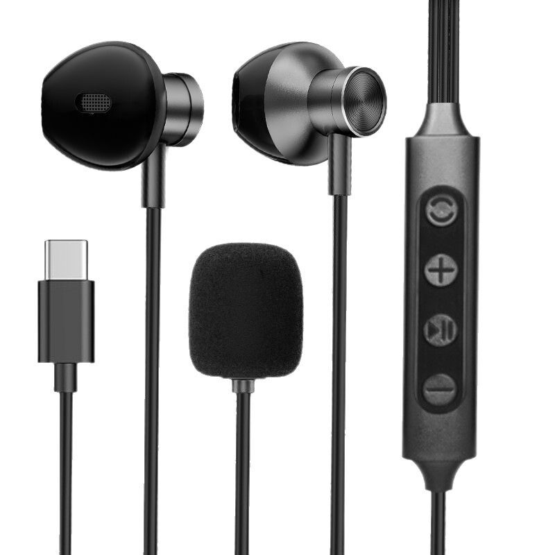 Наушники для караоке 623 с записью звука, проводные, для Huawei и iPhone
