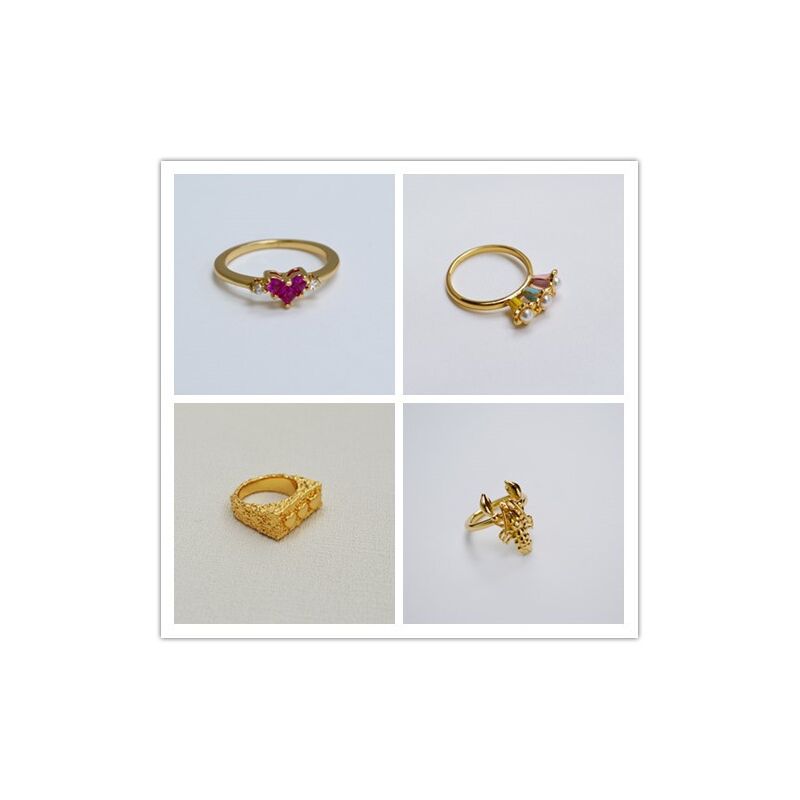 Кольцо женское miya sophia jewelry, латунь с позолотой, минималистичный дизайн, на указательный палец, распродажа остатков