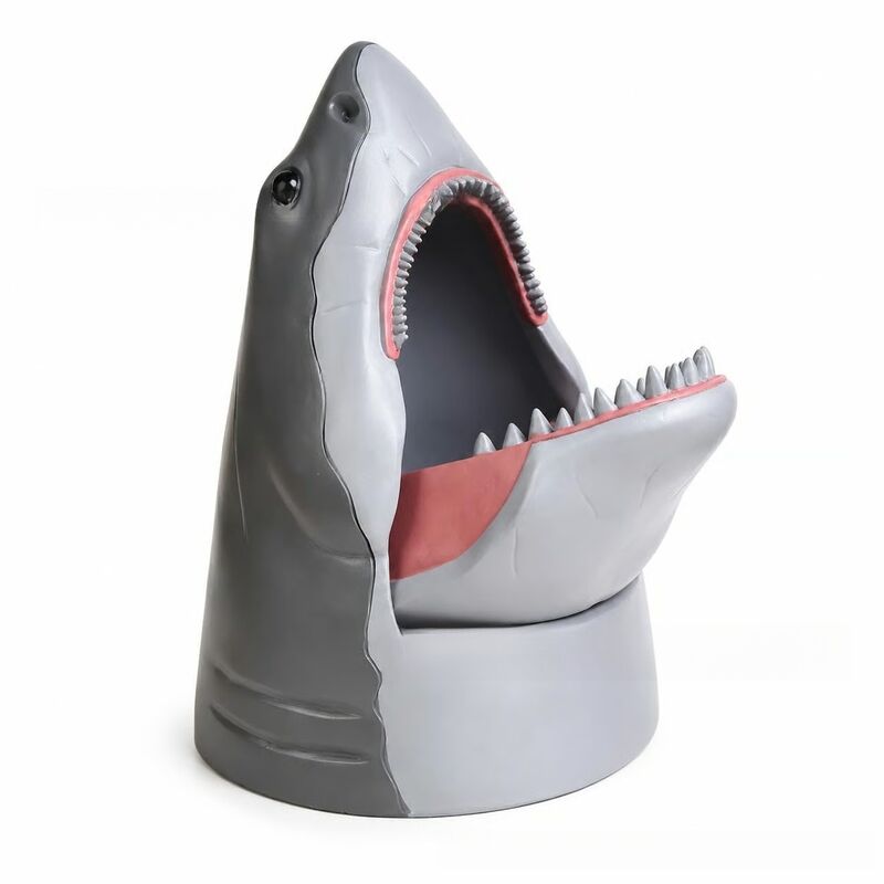 Органайзер-миска для снеков и мелочей Shark Snack Bowl в виде головы акулы, PET, настольный