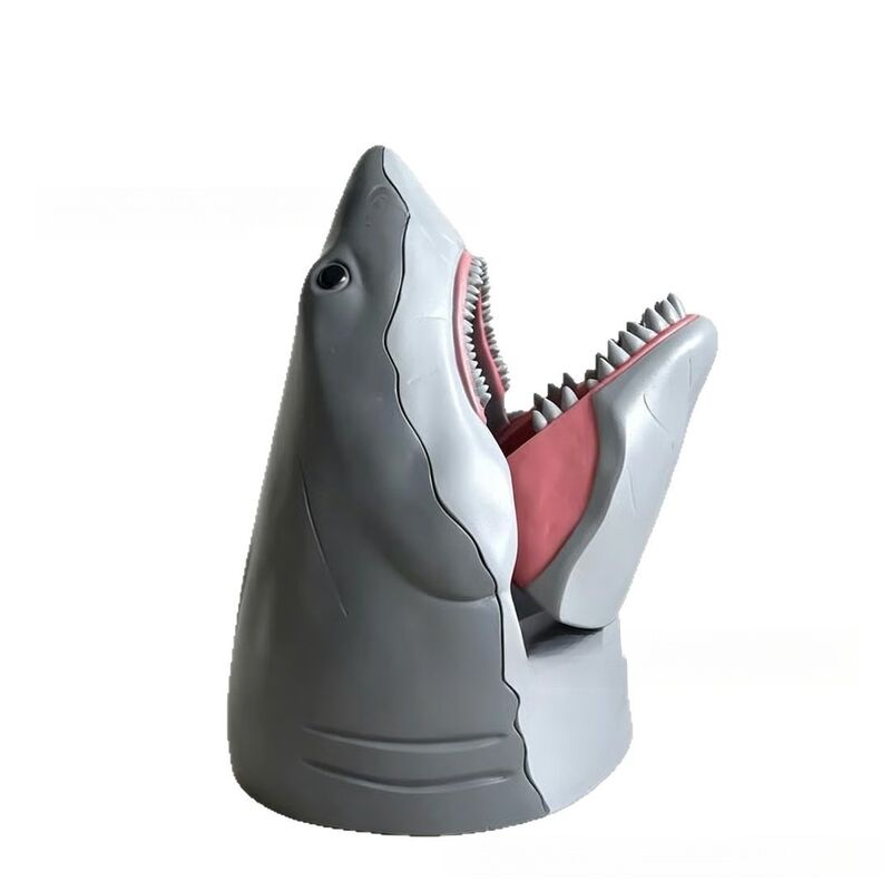 Органайзер-миска для снеков и мелочей Shark Snack Bowl в виде головы акулы, PET, настольный