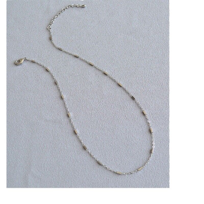 Цепочка на шею miya sophia jewelry, мелкое квадратное плетение, латунь с позолотой, 40–45 см + удлинитель