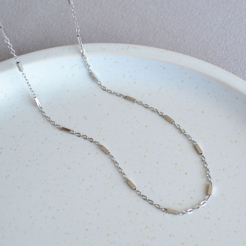 Цепочка на шею miya sophia jewelry, мелкое квадратное плетение, латунь с позолотой, 40–45 см + удлинитель