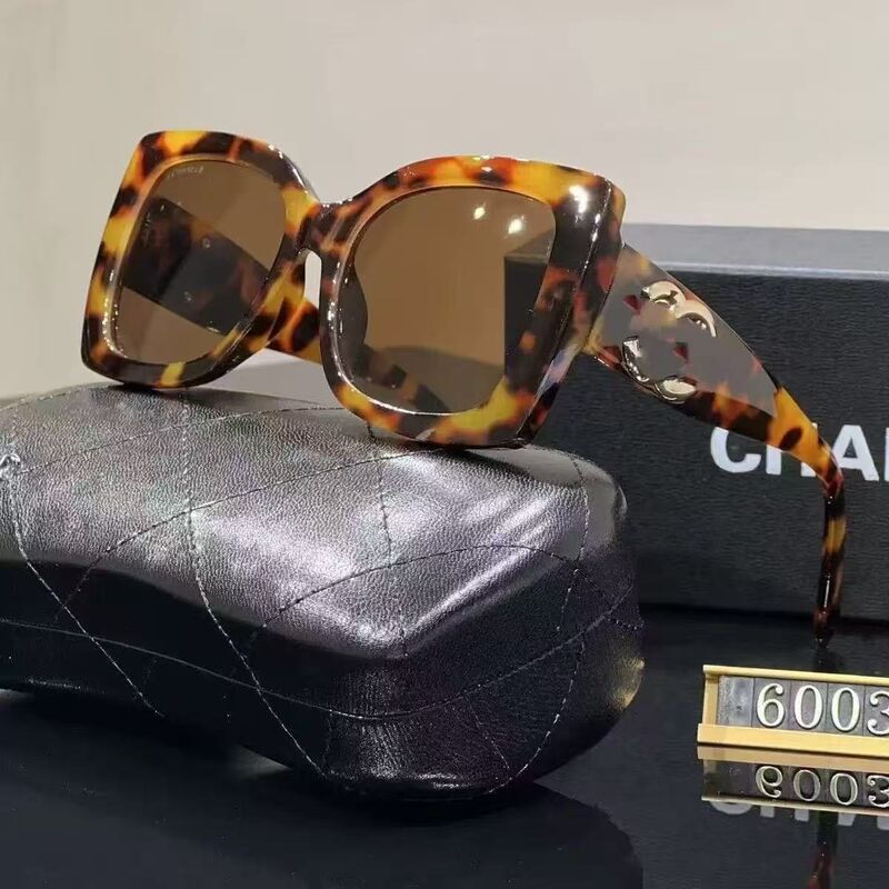 Солнцезащитные очки Shanliang 6003, крупная прямоугольная оправа, ретро, UV390, унисекс