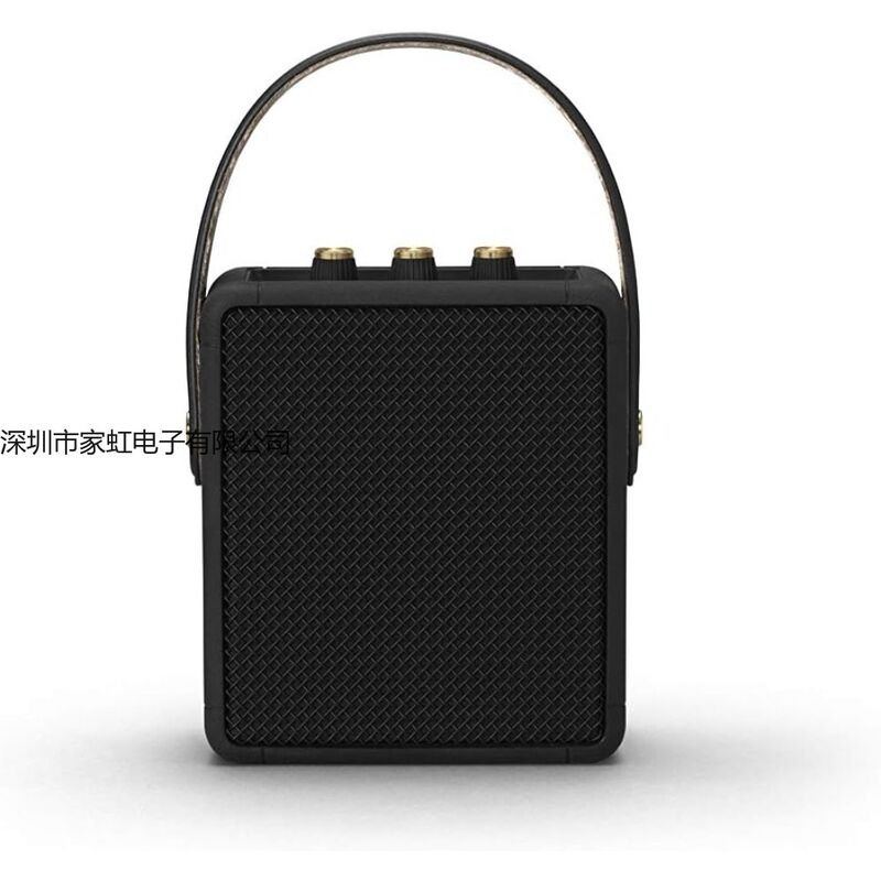 Портативная Bluetooth-колонка Stockwell II, Bluetooth 5.3, аудиовход 3,5 мм, ремешок для переноски, чёрная