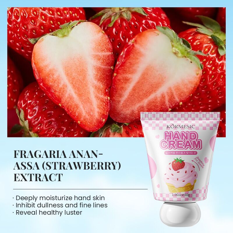 Крем для рук KORMESIC серии Fruit Ice Cream, питательный, 30 г, для осени и зимы