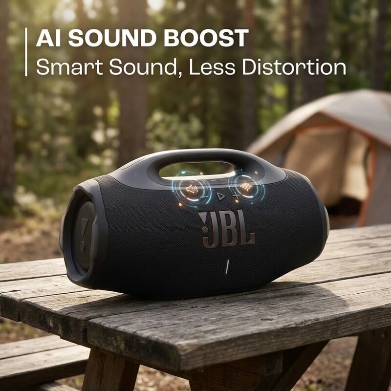 Портативная Bluetooth-колонка JB.L Boombox4 с усиленным басом, Bluetooth 5.3, IPX8, USB Type-C