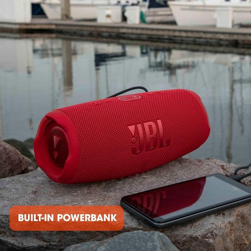 Портативная водонепроницаемая Bluetooth-колонка Charge5, Bluetooth 5.3, IPX7, USB Type-C, 6 цветов