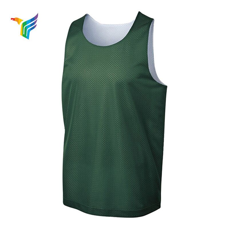 Баскетбольная майка JFC Sportswear из сетки, тёмно-зелёная, сублимационная печать на заказ, XS–XXXL