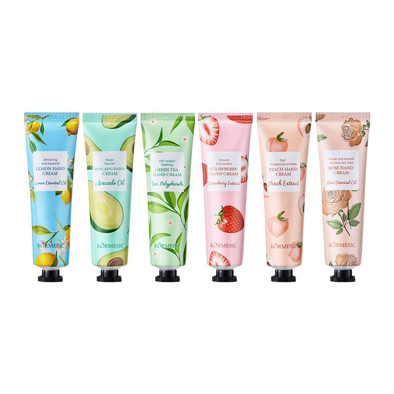 Крем для рук KORMESIC, фруктовые ароматы, увлажняющий и питательный, 30 г