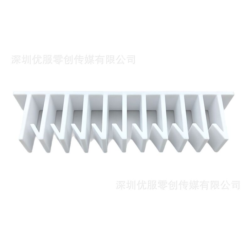 Подвесной органайзер для шкафа с прорезями, 3D-печать из PLA, 5, 10 или 17 крючков