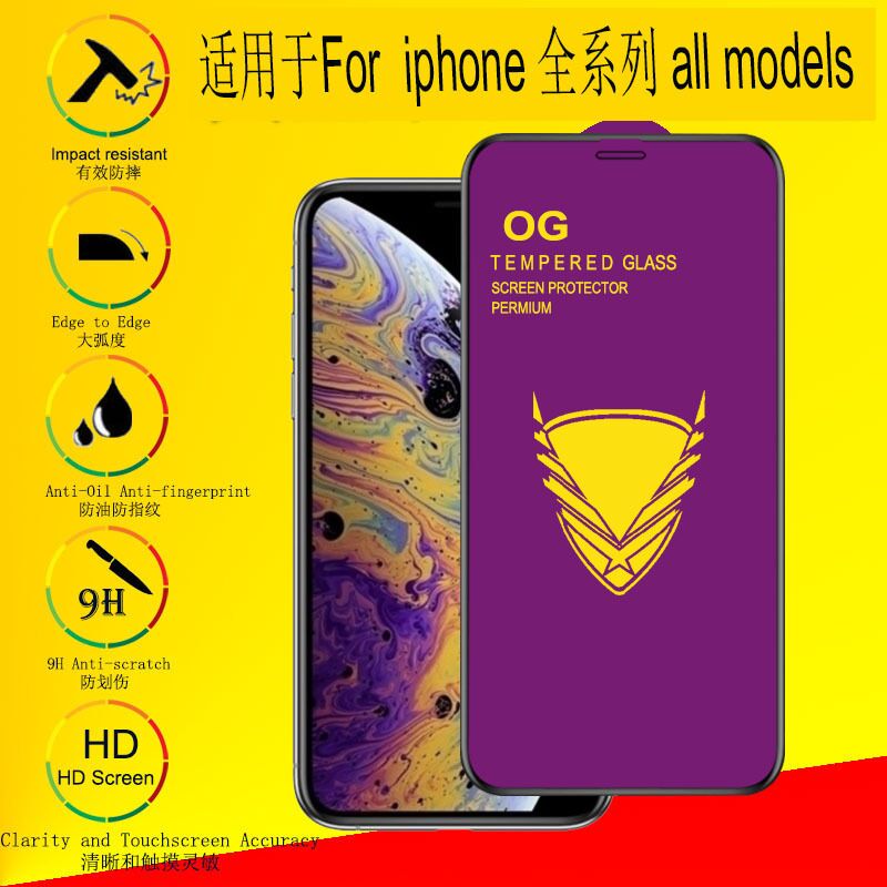 Защитное стекло OG Glass для Motorola Edge 70, G67 Power 5G, G86 Power 5G и других моделей, закалённое