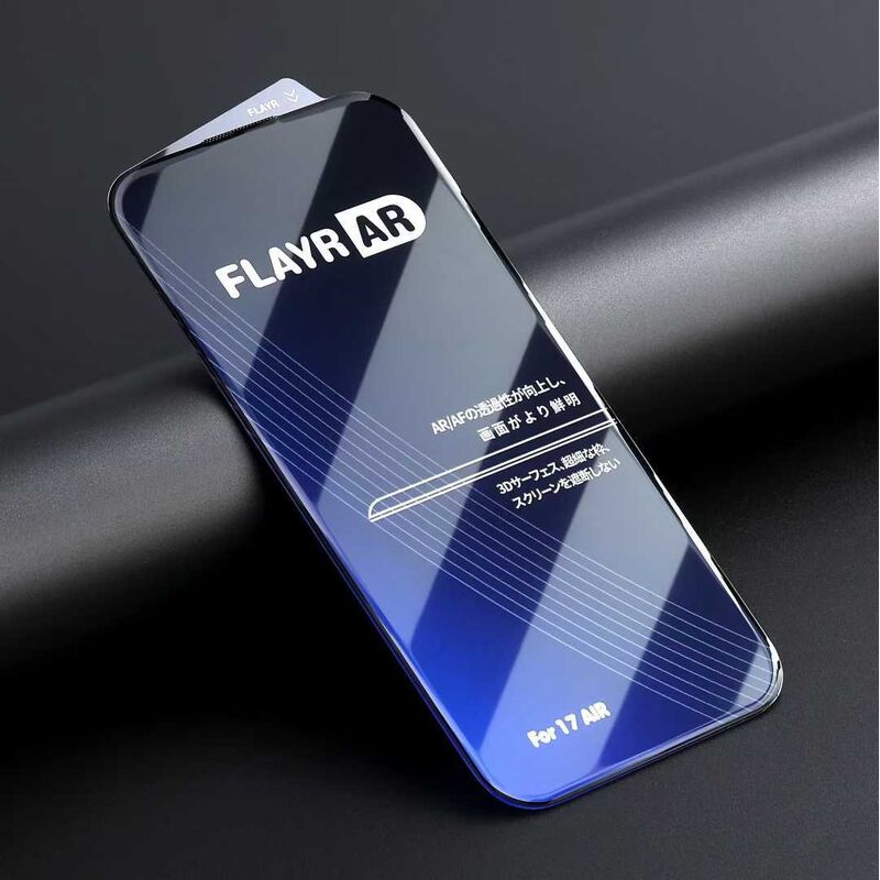 Защитное стекло 300C с покрытием AR/AF, микроизгиб, тонкая рамка, пылезащита, для iPhone 13 – 17 Pro Max