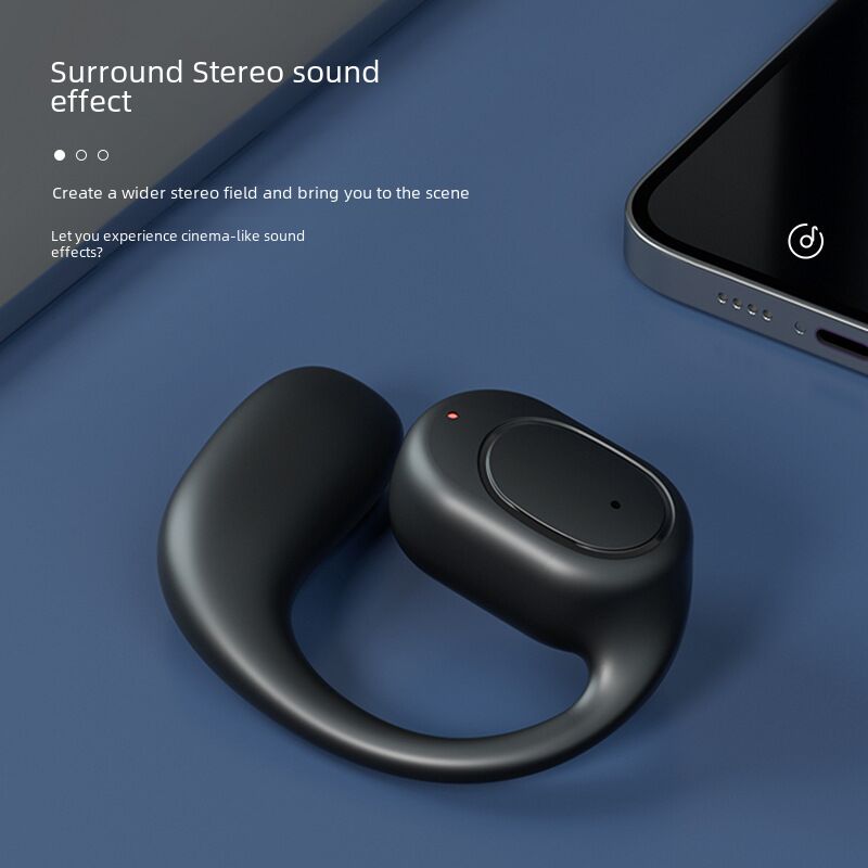 Беспроводные Bluetooth 5.3 наушники LI-TOP, заушные, стерео, увеличенное время работы, для бега