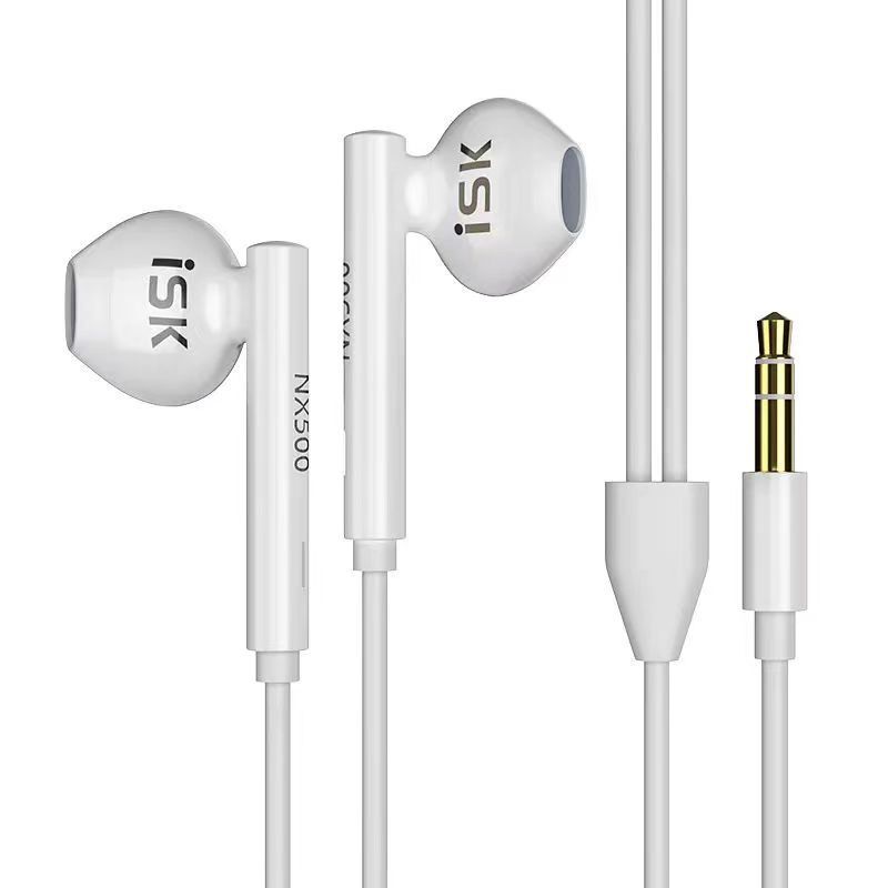 ISK NX500 — проводные наушники-вкладыши для мониторинга звука, разъём 3.5 мм