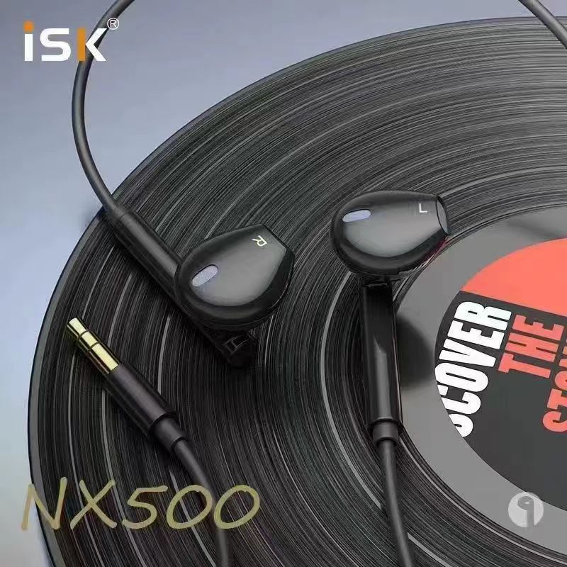 ISK NX500 — проводные наушники-вкладыши для мониторинга звука, разъём 3.5 мм