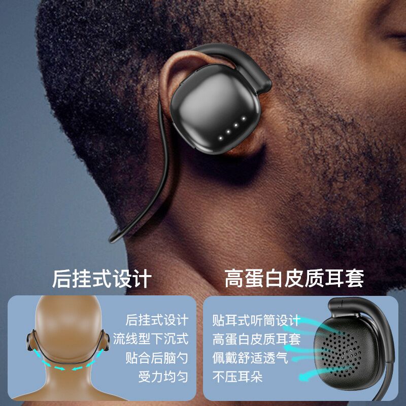 Открытые Bluetooth-наушники VV6 Kewozhi с воздушной проводимостью, ENC, низкая задержка для игр и музыки