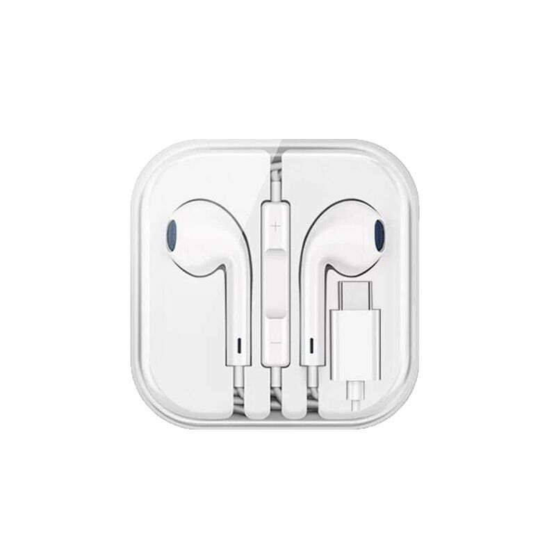 Проводные наушники-вкладыши для Apple, разъём USB-C (цифровой)/3.5 мм, пульт управления с микрофоном