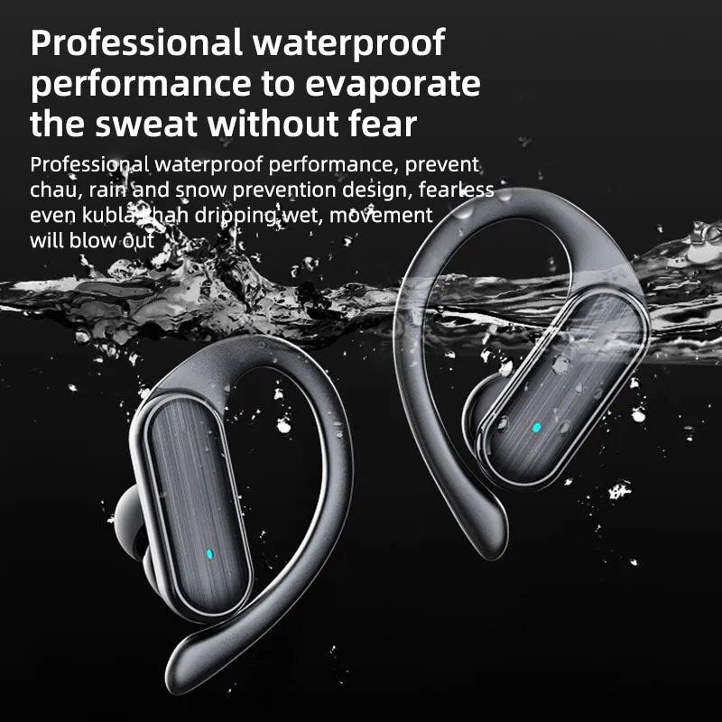 Bluetooth-наушники A520 с креплением за ухо и функцией ИИ-перевода, поддержка нескольких языков