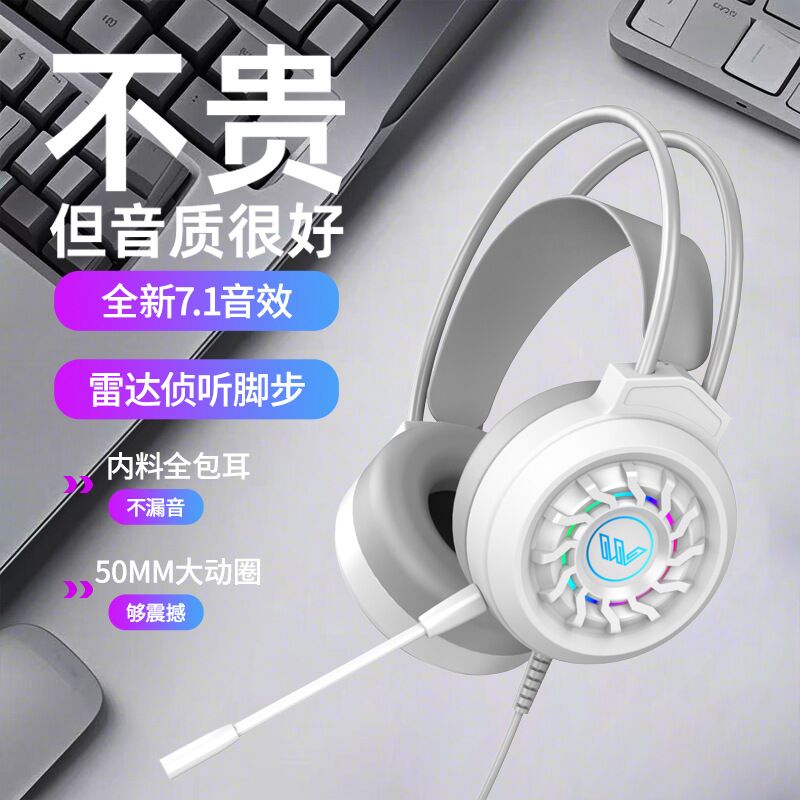 Игровая гарнитура M15 накладная проводная USB 7.1 с микрофоном для ПК и ноутбука