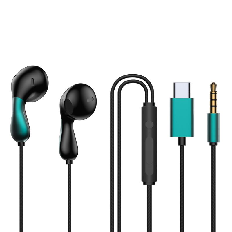 Игровые проводные наушники-вкладыши S04, угловой Type-C или 3,5 мм, для OPPO/Xiaomi/vivo/Huawei