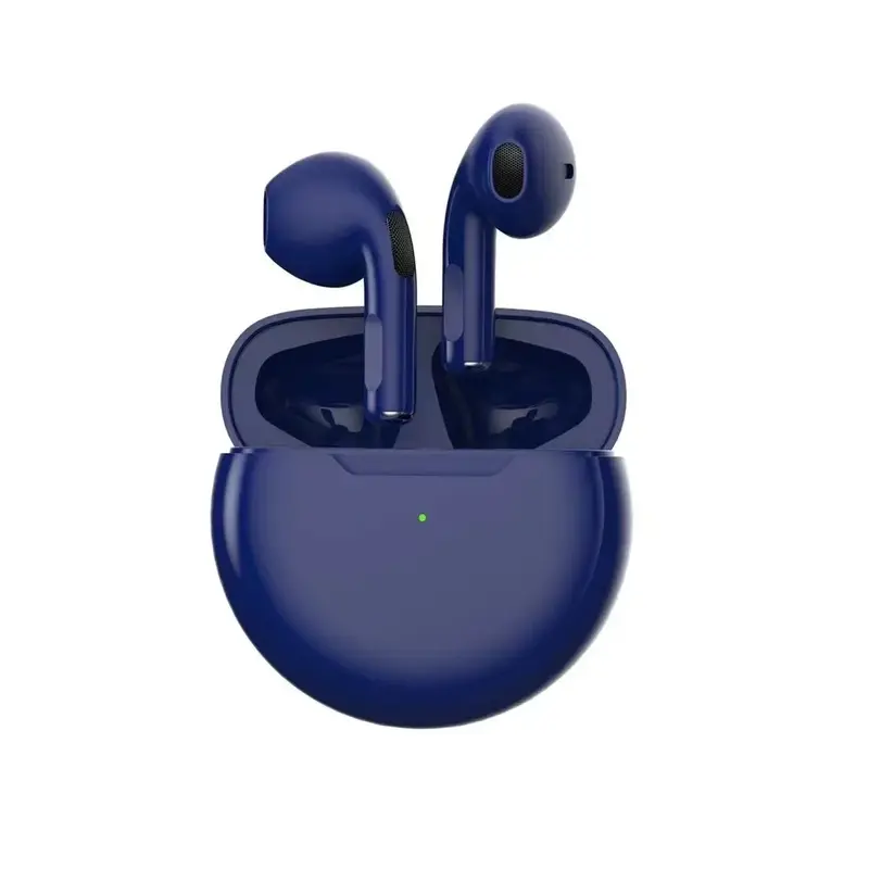 Беспроводные Bluetooth-наушники Pro6, полу-вкладыши, сенсорное управление, шумоподавление, для спорта и игр