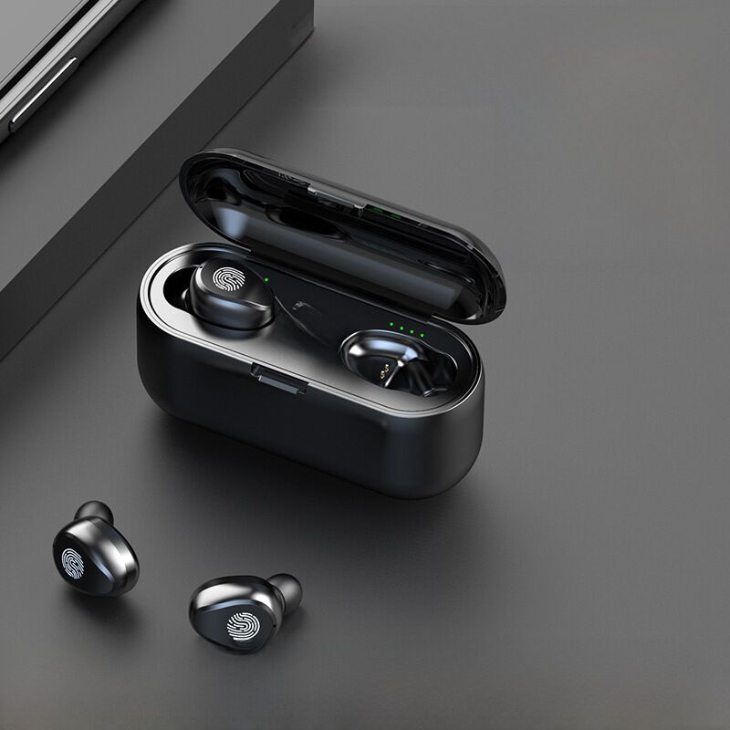 F9-2 TWS Bluetooth-наушники-вкладыши с шумоподавлением и сенсорным управлением, IPX5