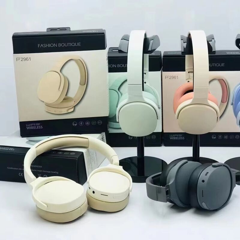 Накладные Bluetooth-наушники P47 с подсветкой, поддержка звонков и музыки