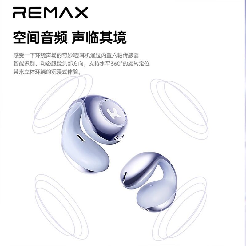 Наушники-клипсы Remax OpenBuds KF02, Bluetooth 5.4, шумоподавление, до 8 часов работы
