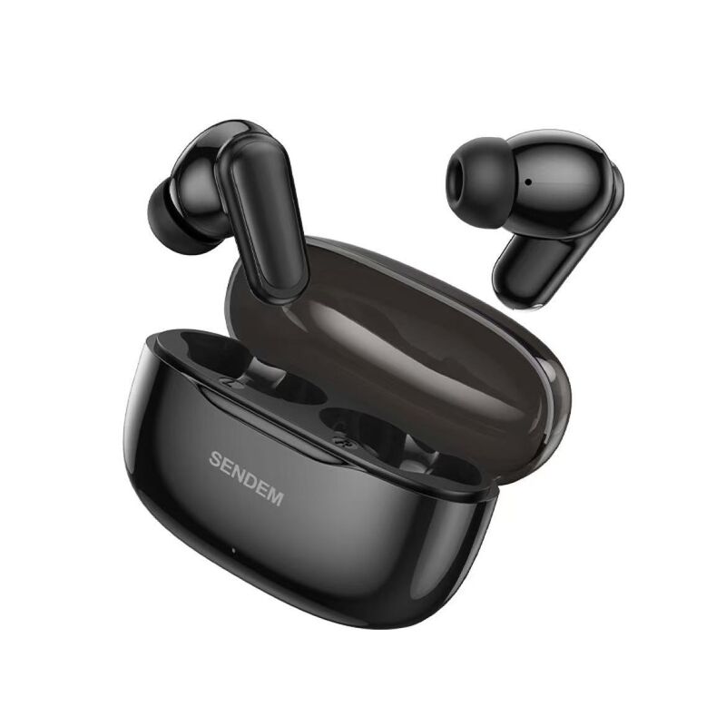 TWS-наушники S18 с прозрачным кейсом, шумоподавление, Bluetooth 5.4, увеличенное время работы