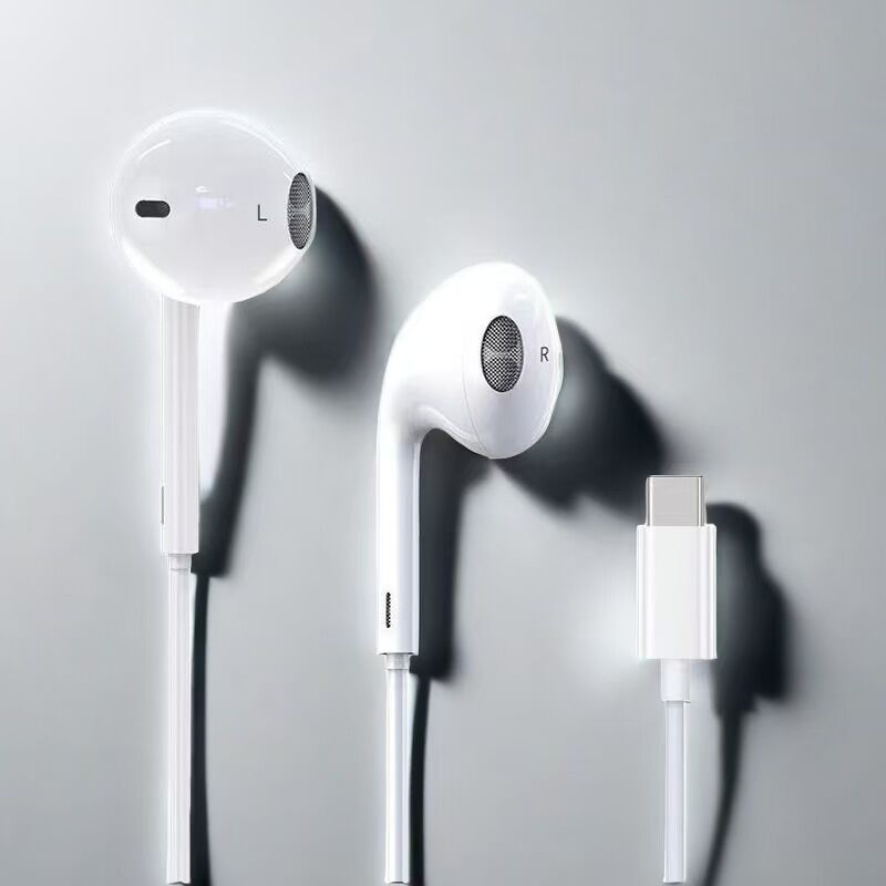 Проводные наушники-вкладыши USB-C с пультом управления, для iPhone 15/16, звонки и музыка