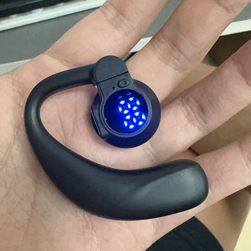 Bluetooth-гарнитура Hongfu на одно ухо, поворотная заушина, LED-дисплей, Bluetooth 5.3