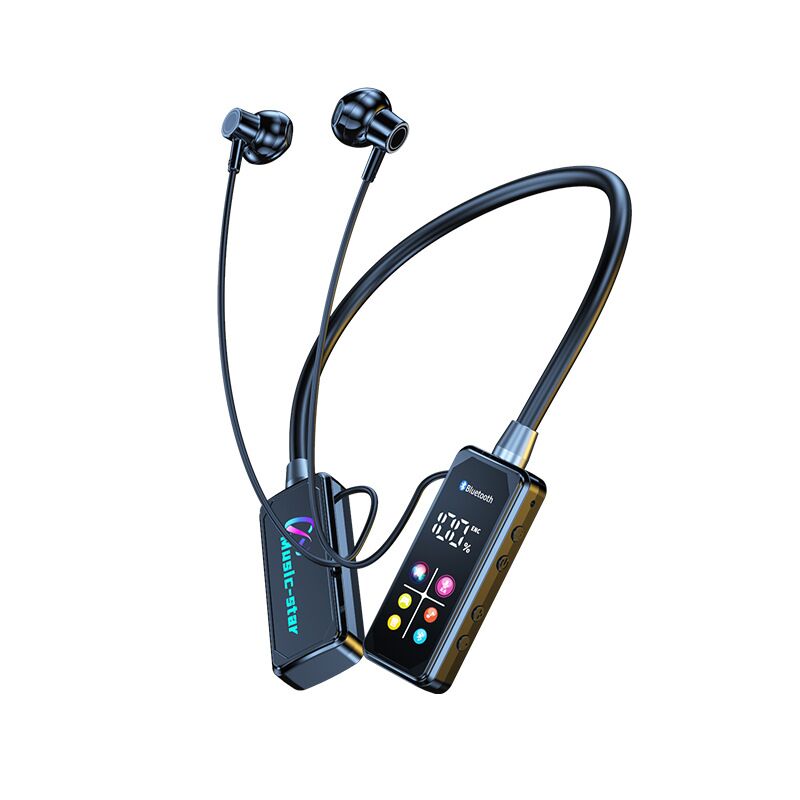 Bluetooth-гарнитура для караоке на шею, цветной экран, функция ear return, до 8 часов