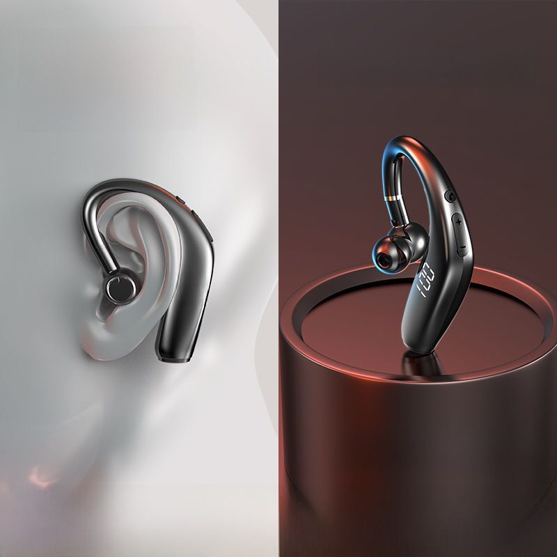 Bluetooth-гарнитура деловая, заушная, одно ухо, Bluetooth 5.0, NFC, более 8 часов работы