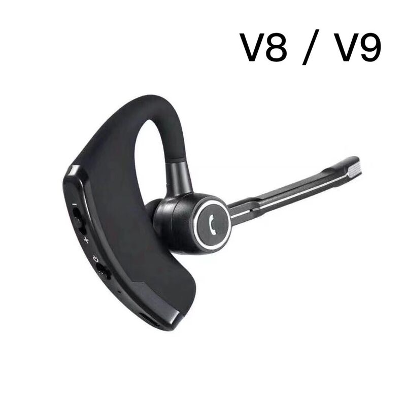 Bluetooth-гарнитура V8/V8S для автомобиля, на одно ухо, громкая связь, увеличенное время работы