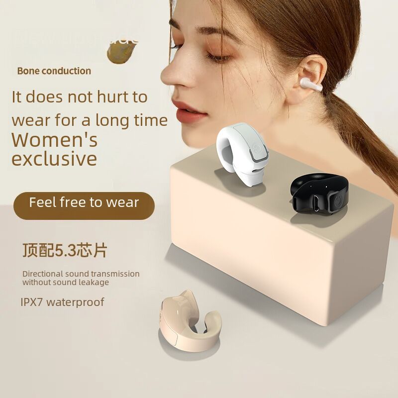 Bluetooth-гарнитура GD28, клипса на ухо, моно (одно ухо), для бизнеса и спорта, IPX5