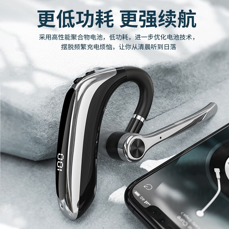 Bluetooth-гарнитура Xinruimai M80A с заушным креплением, костная проводимость, для вождения и звонков