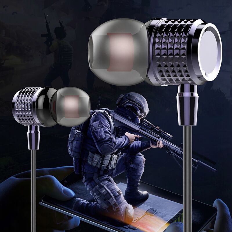 Проводные наушники-вкладыши Type-C с металлическим корпусом, HiFi, 9D-звук