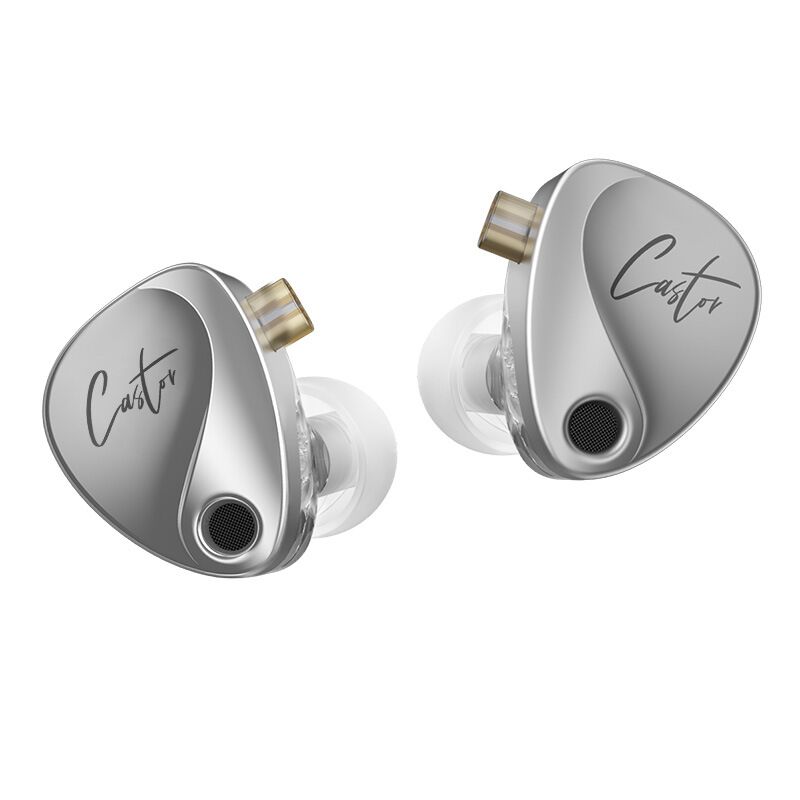 Проводные наушники KZ Castor, два динамических излучателя, HiFi для сцены