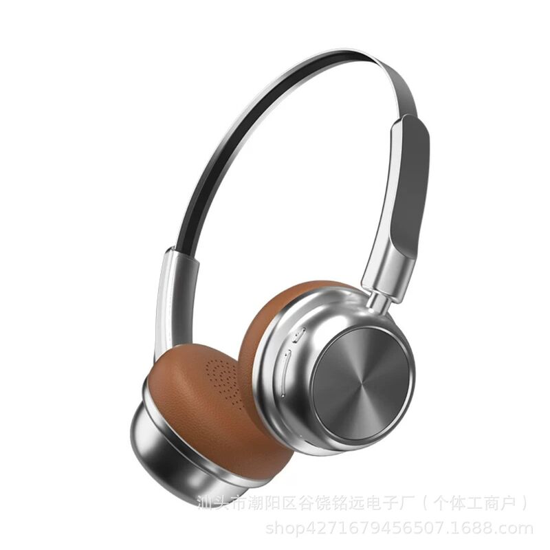 Накладные Bluetooth-наушники K1 в ретро-стиле, с микрофоном и увеличенной автономностью