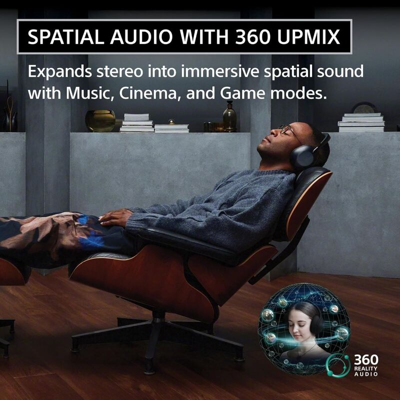 Беспроводные накладные наушники с шумоподавлением в стиле Sony 1000X Collexion